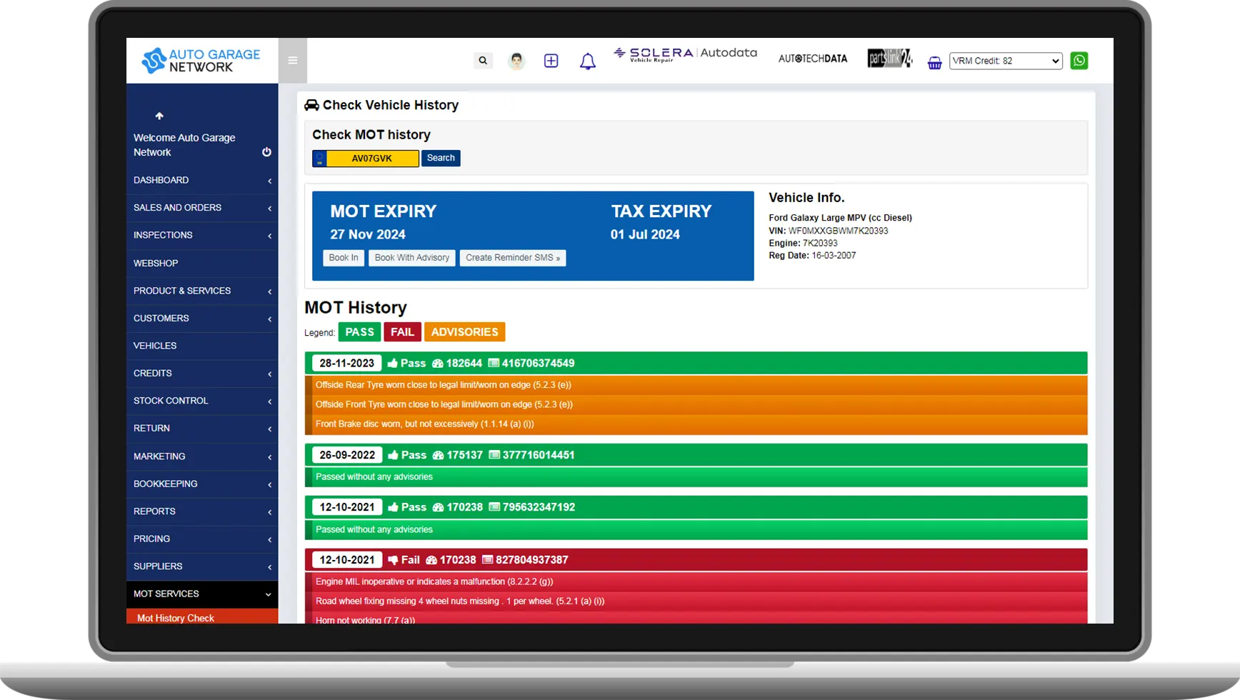 mot expiry lookup